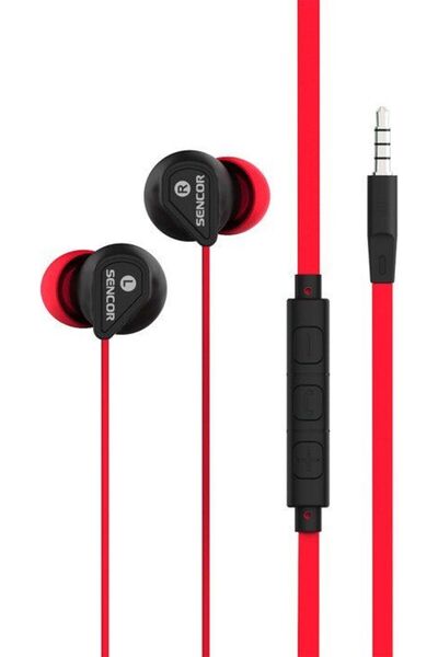Sencor SEP 172 VCM RED EARPHONES