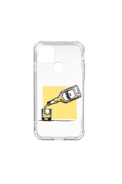 bestcase Husa Anti Shock Silicon Compatibila cu Xiaomi Redmi 9C, Whiskey, Mil...