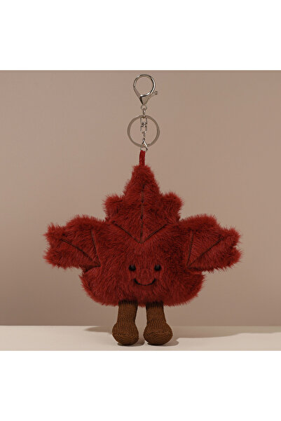 Choice1 Maple leaf 16cm Cute Interactive Maple Leaf Plush Toy Snowflake Doll ...