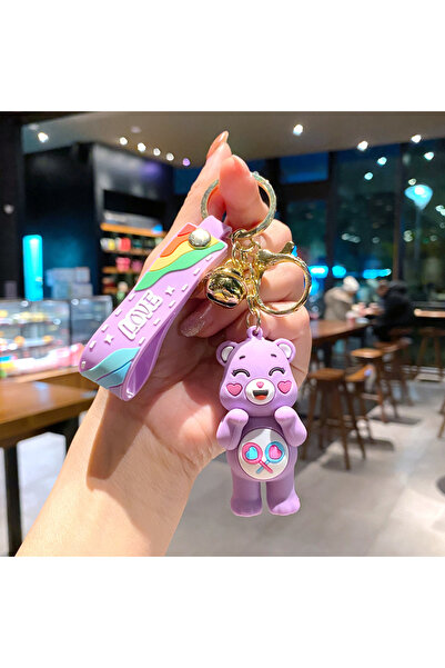 Choice1 Bandai E Popular Love Bear Doll Keychain Cute Trendy Exquisite Doll K...