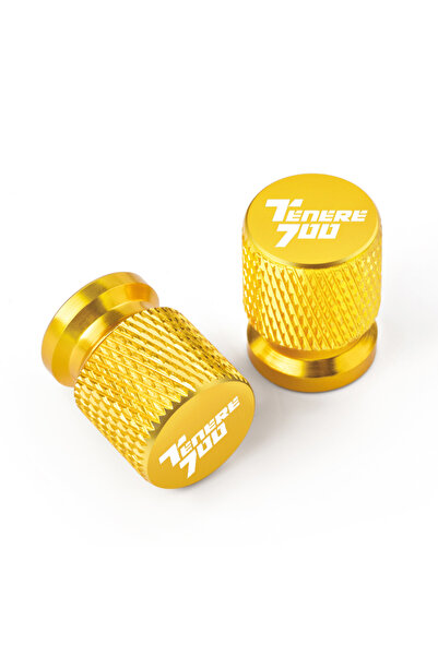 Choice Gold 2 PCS Motorcycle Wheel Tire Valve caps Accessories For YAMAHA TEN...