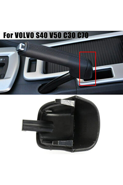 Choice Handbrake Handle Lever Cover For VOLVO S40 V50 C30 C70 +ABS Plastic Ha...