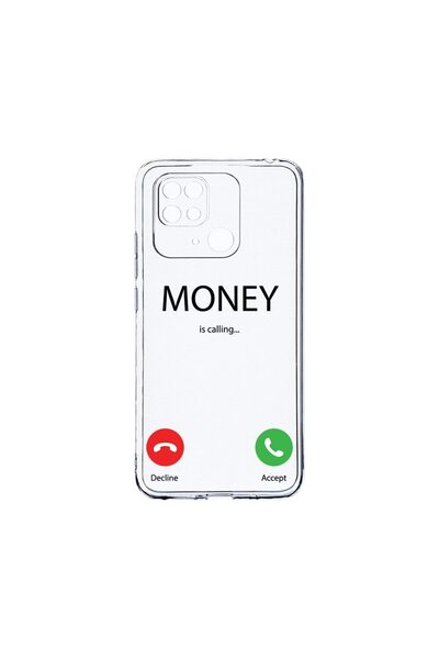 bestcase Clear Silicone Case 2MM, Compatible with Xiaomi Redmi 10C, Money Is ...