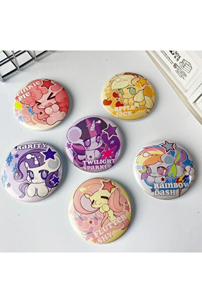 Choice Hasbro 6pcs 6pcs Kawaii Hasbro My Little Pony Twilight Sparkle Badge F...