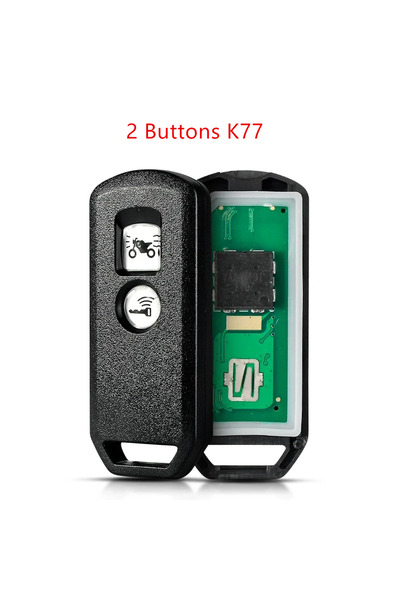 Choice3 1PCS 2 Buttons K77 Motorcycle Remote Key 433/434MHz for Honda Motorcy...
