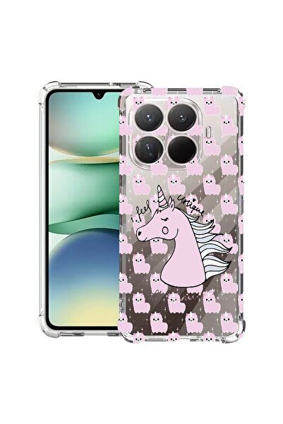 bestcase Противоударен калъф, съвместим с Xiaomi 15T Pro, с дизайн на еднорог...