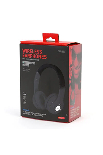 Freestyle BLUETOOTH OVER-EAR HEADPHONES WITH MICROPHONE WIRELESS HEADPHONES B...