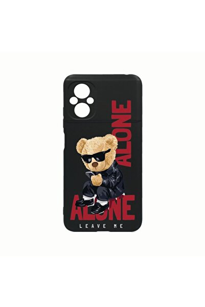 bestcase Husa Silicon, Compatibila Cu Xiaomi Poco M5, Leave Me Alone Teddy Be...