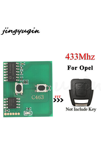 Choice jingyuqin 2 Buttons Car Remote Key Circuit Board 434Mhz For Opel Zafir...