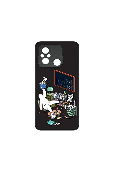bestcase Λεπτή Γυάλινη Θήκη, Συμβατή με Xiaomi Redmi 12C, Mr. Donothing Home ...
