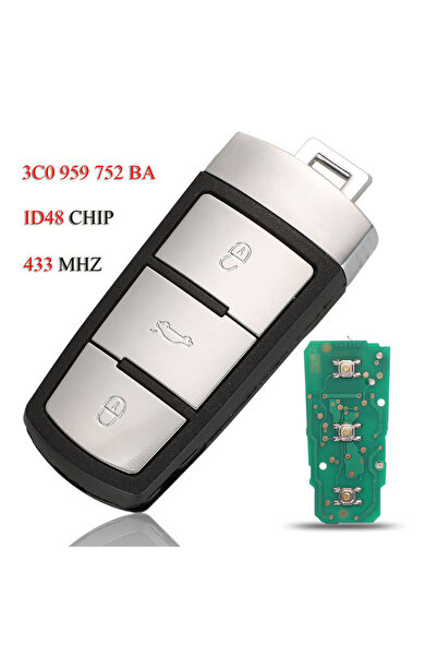 Choice Remote Car Key jingyuqin 3C0959752BA Remote Car Key For VW VolksWagen ...