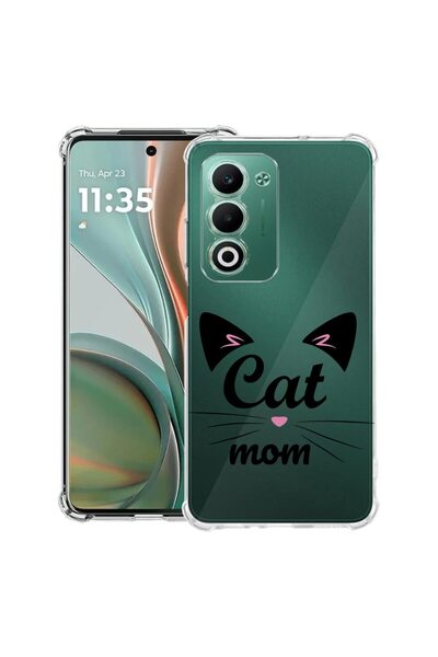 bestcase Husă pentru Xiaomi Redmi 15 5G (169 MM) cu design Cat Mom, Antișoc, ...