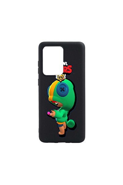bestcase Husa Silicon Brawl Stars Leon, compatibila cu Xiaomi 11T, rezistenta...
