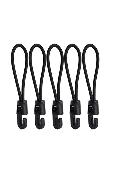 Choice1 10cm - 5pcs 1-10 Pcs Bungee Cord with Hooks 10/15/25cm High Elasticit...