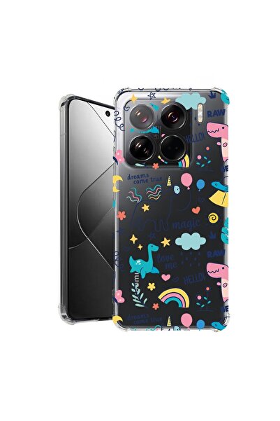bestcase Калъф за Xiaomi 15 Pro, Удароустойчив 1.5ММ, Еднорог - Мечтите се сб...
