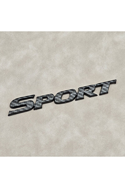 Choice Carbon ABS 1Pc Metal ABS Letters Sport Logo Car Rear Trunk Sticker Emb...