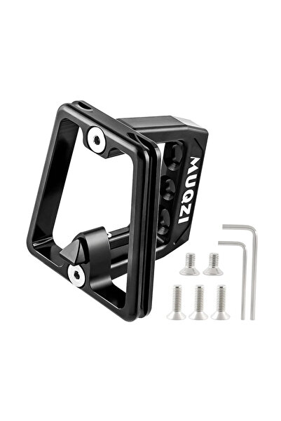 Choice1 black MUQZI Brompton Folding Bike Front Rack Mount Bracket 3 Hole Spl...