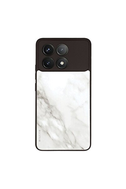 Sonique Θήκη Marble Series για Xiaomi Poco F6 Pro 5G Λευκό