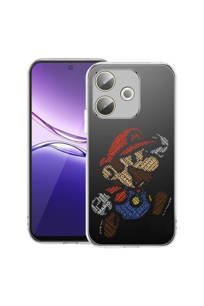 bestcase ¬Æ Husa pentru Xiaomi Redmi 13x / Poco M6 4G cu Design Calligraphy S...