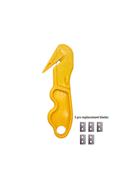 Choice1 yellow Household portable case opener, paper cutter, packaging tape c...