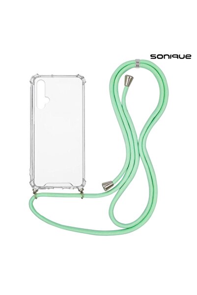 Sonique Θήκη Σιλικόνης με Κορδόνι Armor Clear Honor 20 / Nova 5T Βεραμάν