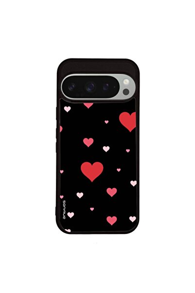 Sonique Θήκη Heart Series για Google Pixel 9 Pro 5G Μαύρο