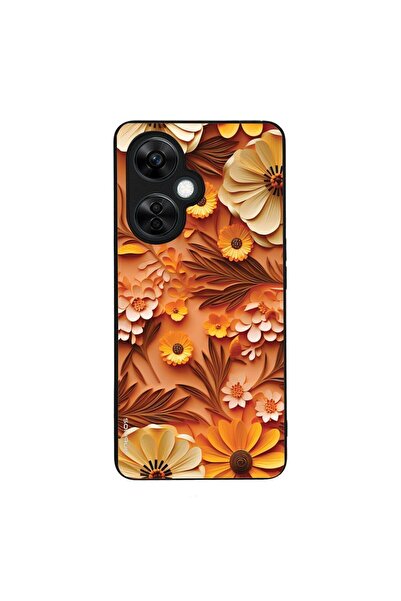 Sonique Θήκη 3D Flower Series για OnePlus Nord CE 3 Lite 5G Πορτοκαλί