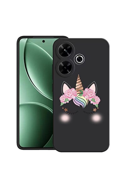 bestcase Husă pentru Xiaomi Redmi 13x cu Design Unicorn, TPU Mat Ultra Subțir...
