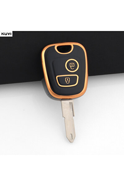 Choice12 Black only case New TPU Car Key Case Cover For Peugeot 107 206 207 3...