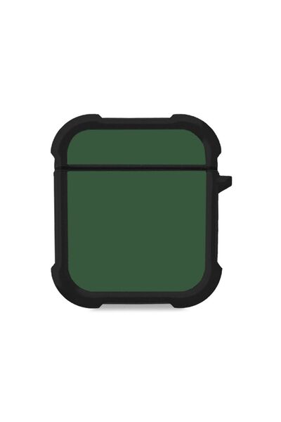 Sonique Θήκη Σιλικόνης ColorBloc Series για AirPods 1/2 Πράσινο