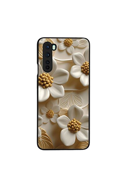 Sonique Θήκη 3D Flower Series για OnePlus Nord Λευκό