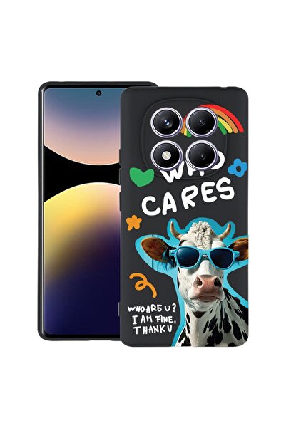 bestcase ¬Æ Husa pentru Xiaomi Redmi Note 14 Pro 4G, Cool Cow - Who Cares?, S...