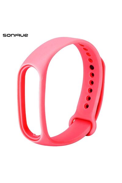 Sonique Λουράκι Σιλικόνης Color για Xiaomi Mi Band 7 Φούξια