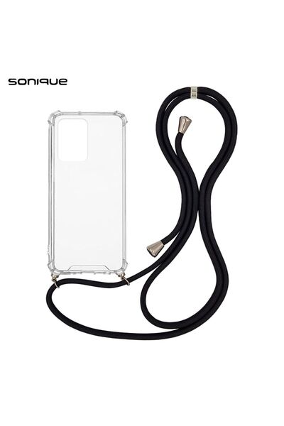 Sonique Θήκη Σιλικόνης με Κορδόνι Armor Clear Xiaomi Redmi Note 12 5G / Poco ...