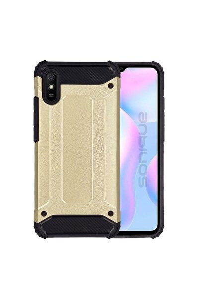 Sonique Θήκη Heavy Armor Xiaomi Redmi 9A / Redmi 9AT Χρυσό
