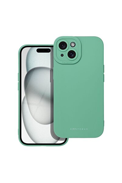 roar Θήκη Σιλικόνης Luna Apple iPhone 15 Πράσινο