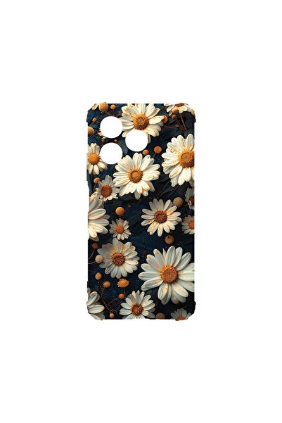 bestcase Husa pentru Xiaomi Redmi 13, BestCase¬Æ Anti Shock 1.5MM, 3D Daisy, ...