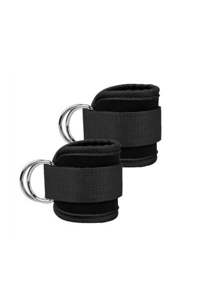 Choice Black Comfortable Adjustable Padded Ankle Wrist Cuffs Fitness Ankle St...