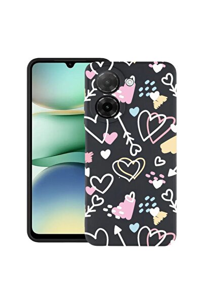 bestcase Θήκη Σιλικόνης Λεπτή για Xiaomi Redmi A5, Σύμβολα Αγάπης, 2030991 B 764