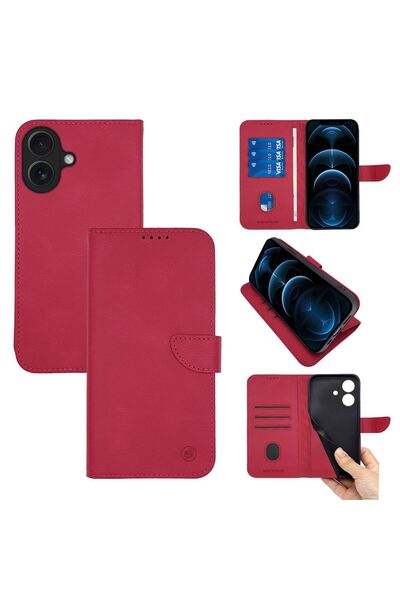 Sonique Θήκη Πορτοφόλι Urban Wallet Apple iPhone 17 Φούξια