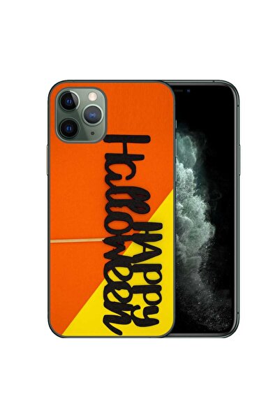 OEM Husa compatibila cu Apple iPhone 11 Pro Max Silicon Gel Tpu Model Happy H...