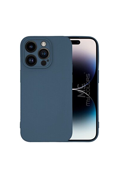 Sonique Θήκη Σιλικόνης My Colors Apple iPhone 14 Pro Μπλε Σκούρο