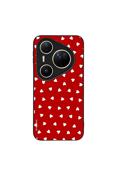 Sonique Θήκη Heart Series για Huawei Pura 80 Ultra Κόκκινο