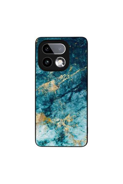 Sonique Θήκη Marble Series για Realme 16 Pro Plus Μπλε