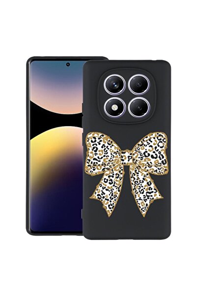 bestcase Силиконов тънък калъф за Xiaomi Redmi Note 14 Pro 5G, Леопардов диза...
