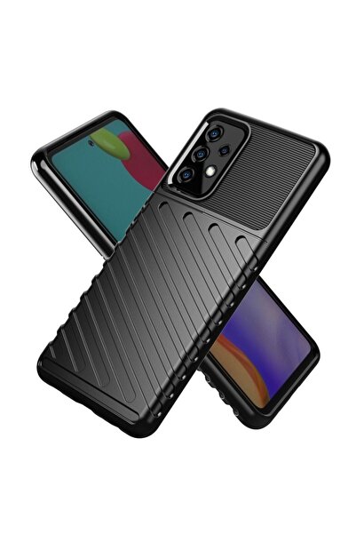 OEM Θήκη Κινητού Thunder Case Flexible Tough Rugged Samsung Galaxy A13 4G Μαύρο