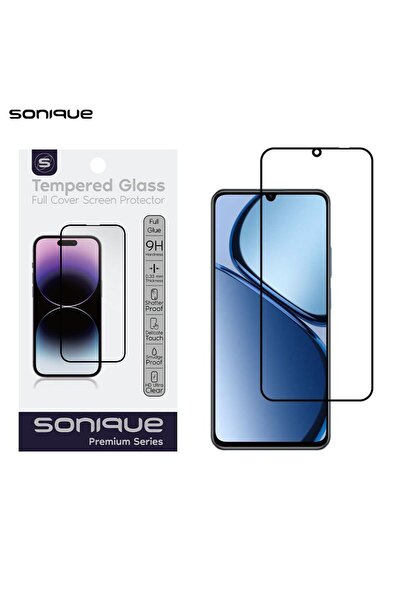 Sonique Hardy Glass Premium Series HD Full Cover 9H Realme C61 4G / Realme C6...