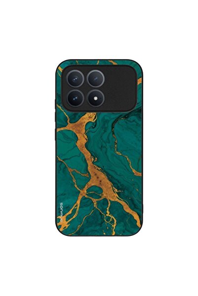 Sonique Θήκη Marble Series για Xiaomi Poco F8 Pro 5G Πράσινο