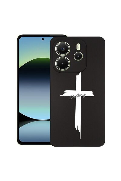 bestcase Калъф за Xiaomi Redmi Note 14, Destiny, Тънък силиконов 0.8ММ, Проти...