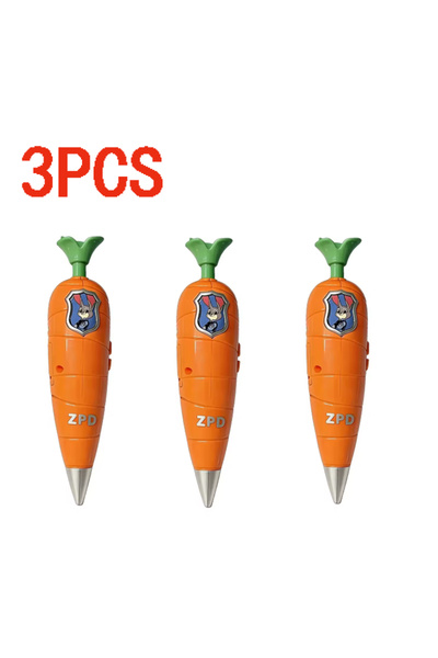 choice2 Bandai 3PCS Hot Zootopia Cartoon Merchandise Series Carrot Voice Reco...